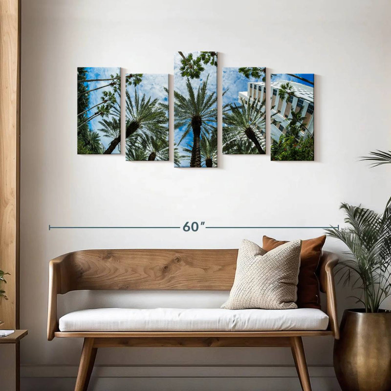 Palmiers Harnek Miami, H 24 po x l 49 po