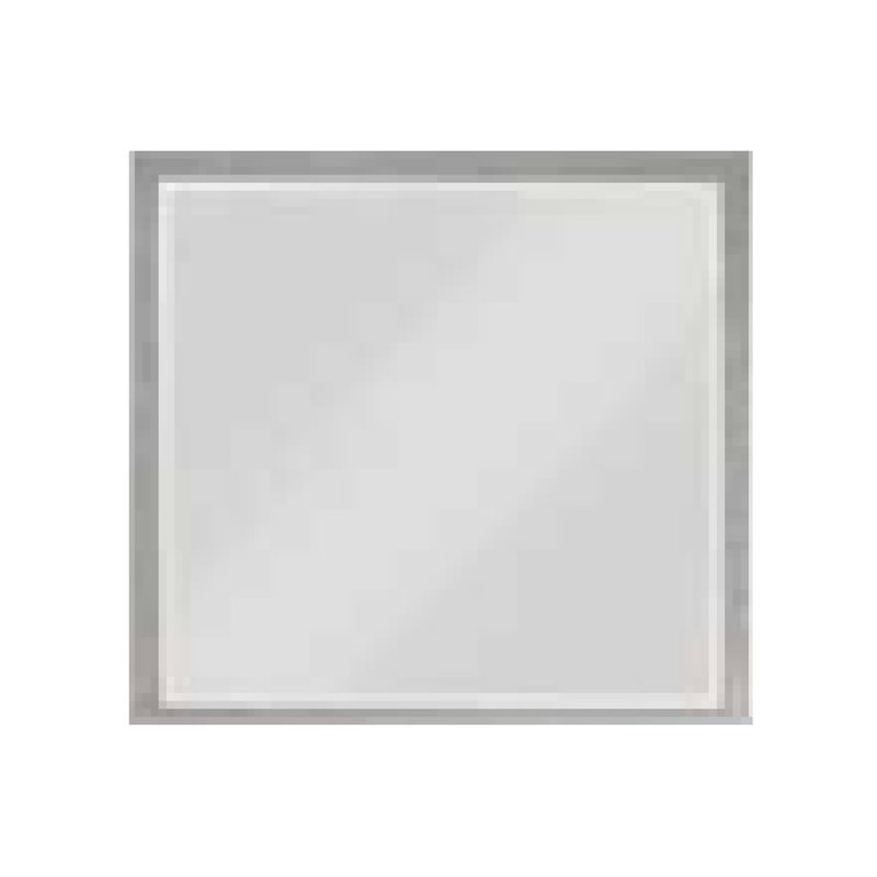 Wood Flat Wall Mirror