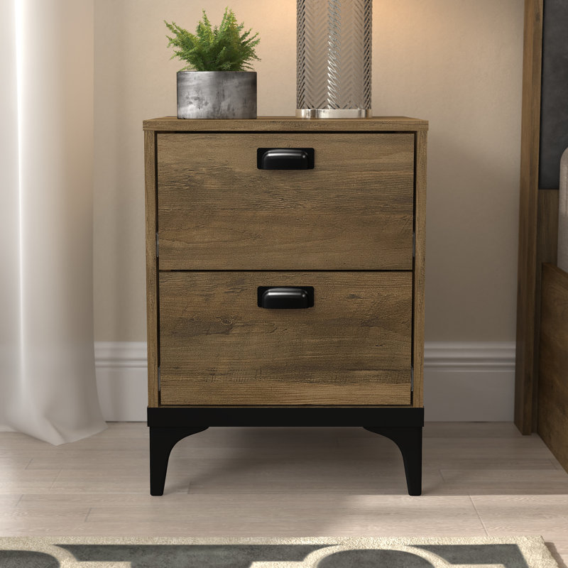 Monterey 1 Drawer Bedside Table - Wayfair