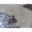 Black And White With Silver Metallic Cowhide Rug
