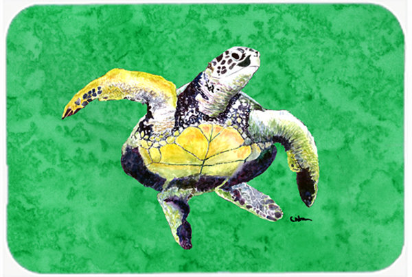 Zoomie Kids Koda Turtle Glass Cutting Board