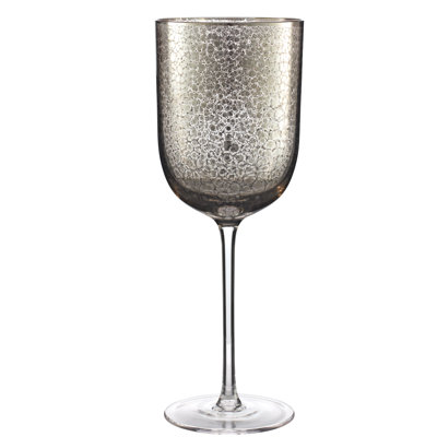 Crackle 16 oz. Glass Goblet