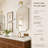 Airius Decorative Scalloped Bathroom Vanity Mirrors, Arched Wall Mirror-1559797669-1559797667