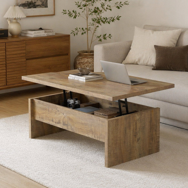 Table basse à plateau relevable Parker