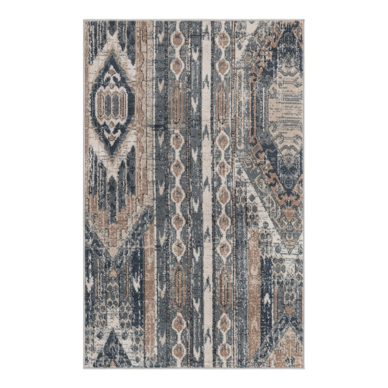 Josephus Striped Indoor Rug, Rectangle 3'1" x 5'3"
