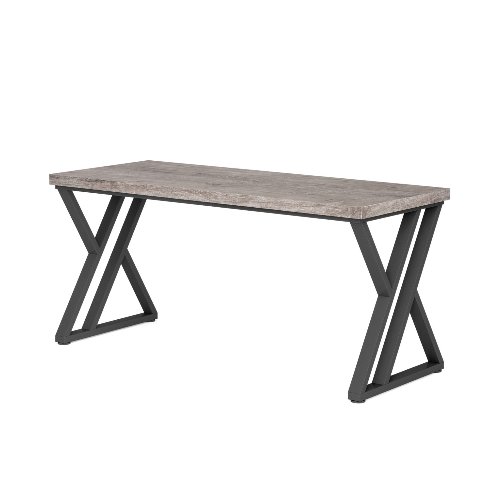 17 Stories 55-inch Z-shaped Metal Leg Computer Desk - Wayfair Canada