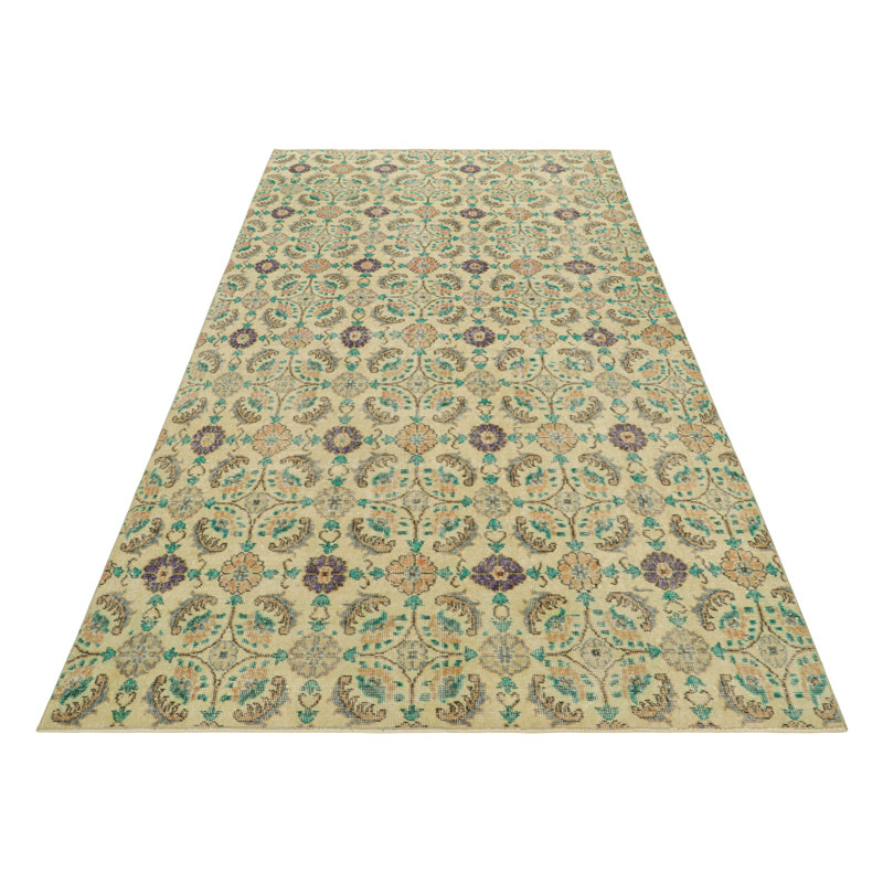One-of-a-Kind 5’3”x8’11” Hand Knotted Area Rug