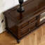 American solid wood style TV cabinet-106815758