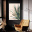 Art mural en verre épique «Frond Impression 1» par Emma Scarvey, 24 po x 36 po-1321167093