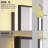 LED Black Framed Bathroom Mirror, Anti Fog, Front-lit and Back-lit 3 Color Dimmable Light-1962326297