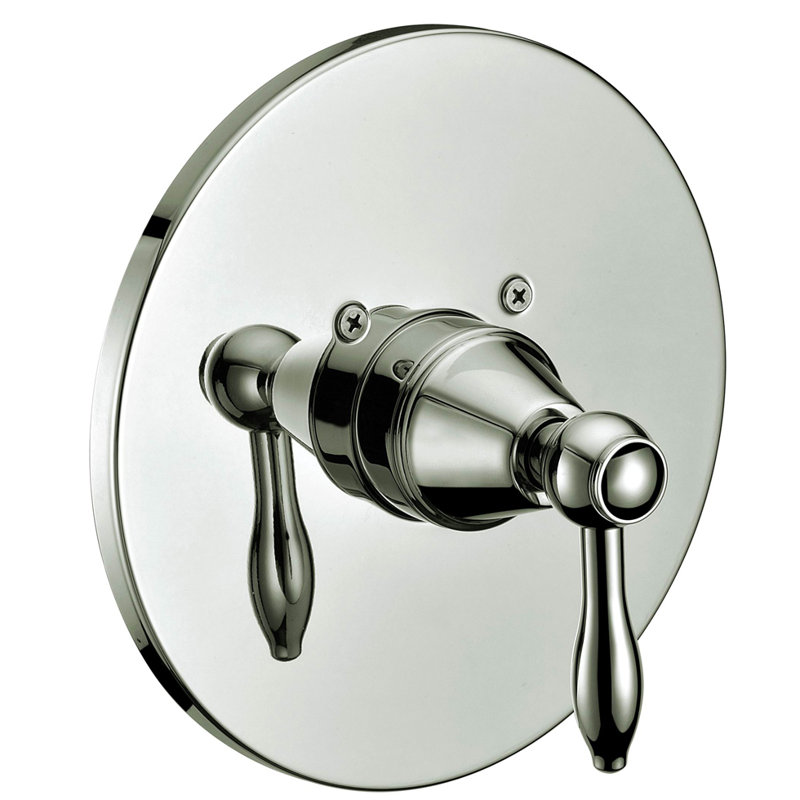 Pressure Balancing Valve Trim, Brushed Nickel