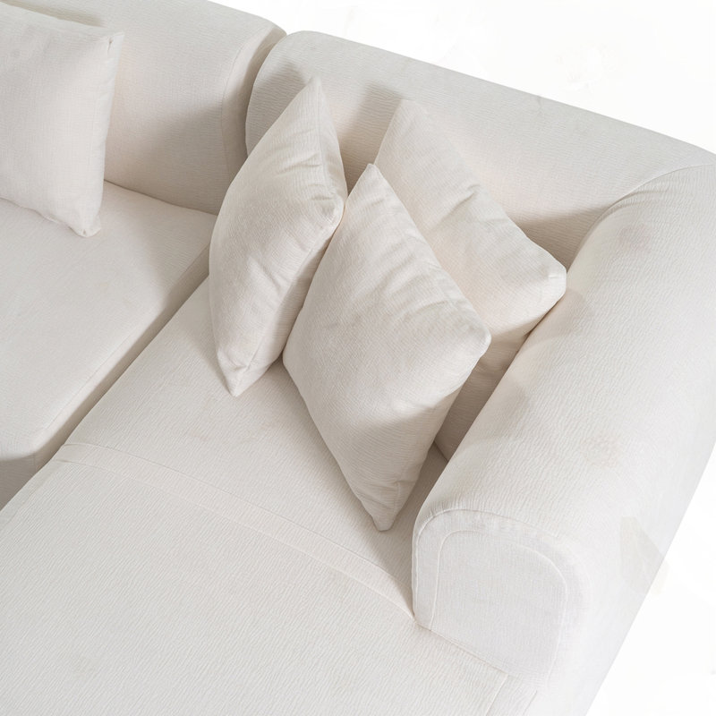 Canapé d'angle Relaxation and Conversation, Beige