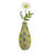 Home&Manor Ceramic Slim Vase Yellow