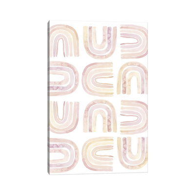 Boho Rainbows 1 Piece Painting on Canvas