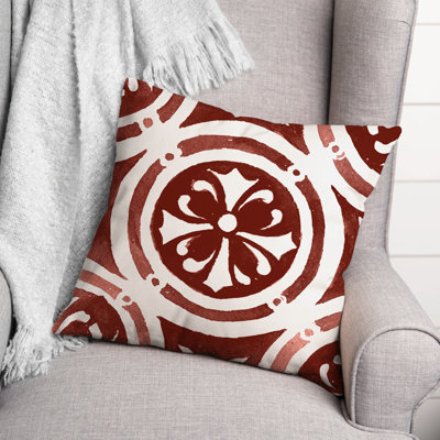  Unique Tile Square Pillow Cover & Insert