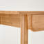 Bureau 29,5 "en bois massif avec pieds fuselés et 2 tiroirs-1984051028-1984051035