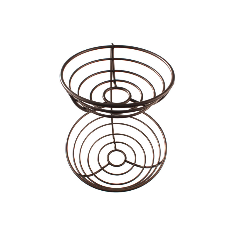Rebrilliant Callen Stainless Steel Fruit Bowl, Bronze