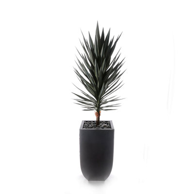 Faux Yucca Plant in Planter