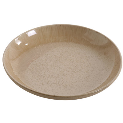 Yanco Agate Pasta Dish In Beige