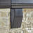 44 IN. FAUX STONE PETITE MANTEL FIREPLACE