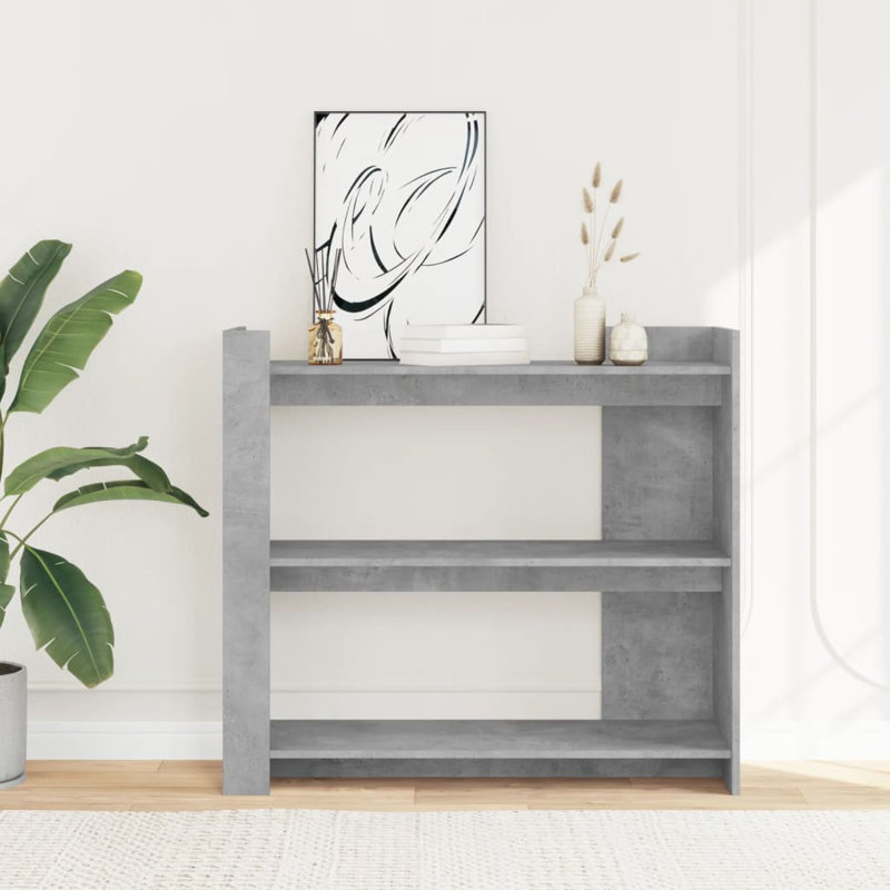 7-7 100cm Console Table, Concrete grey