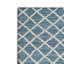 Tapis bleu intérieur et extérieur Trellis-751042326