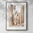 Blush Architecture Study II Framed Print - Solid Wood-809767044