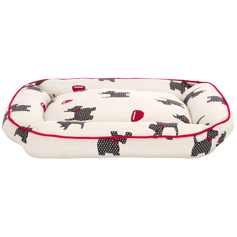 Elesiya Cotton Pet Bed,  Large (24" W x 28" D x 6" H)
