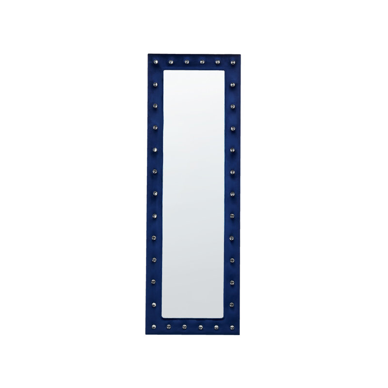 Aimee-Louise Flat Floor Mirror, Blue