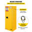 Armoire inflammable avec tablette réglable VEVOR 18,1 po x 18,1 po x 35,4 po