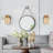 On-trend Hanging Round Mirror