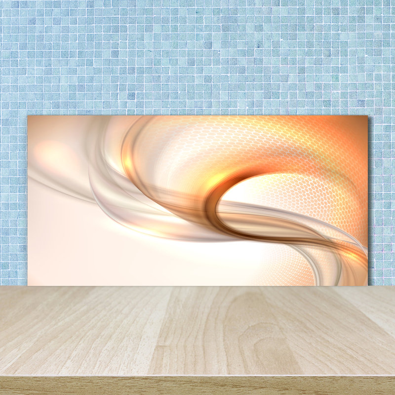 50cm W x 100cm L Glass Peel and Stick Panel