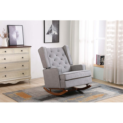Living Room Comfortable Rocking Chair 39.7x37x27.1