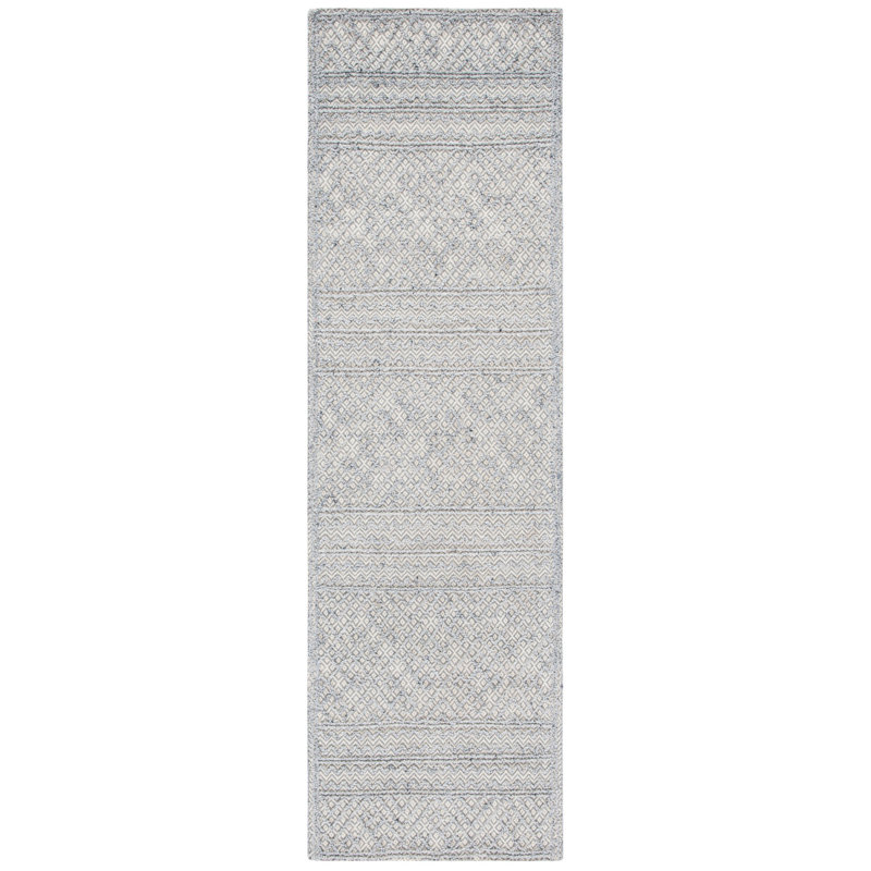 Trace Hand Tufted Performance Striped Rug, Runner 2'3" x 8'