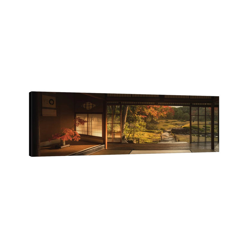 Autumn In Japan XVIII by Daniel Kordan - Panoramic Print on Canvas, Wrapped Canvas, 121.92 cm H x 40.64 cm W x 1.91 cm D