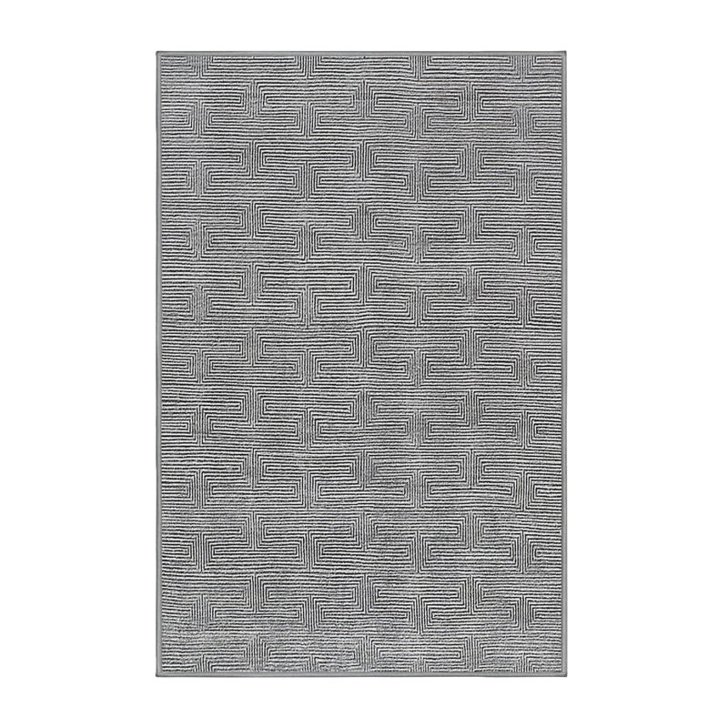 Geometric Indoor Rug, Runner 2' x 5'