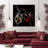 Red And White Wine Splash Canvas Print-92496841