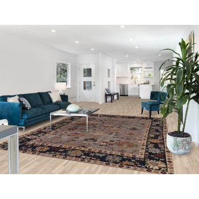 One-of-a-Kind Rectangle Cotton Area Rug