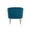 Fauteuil en velours large 31,5 po Liparit-536553811
