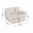 Compression Swivel Lazy Floor Chair-118699967