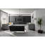Kimberling 6 - Light Black Sputnik style Industrial Pendant Chandelier