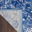 Tapis oriental bleu / ivoire / gris / rose-1739740963