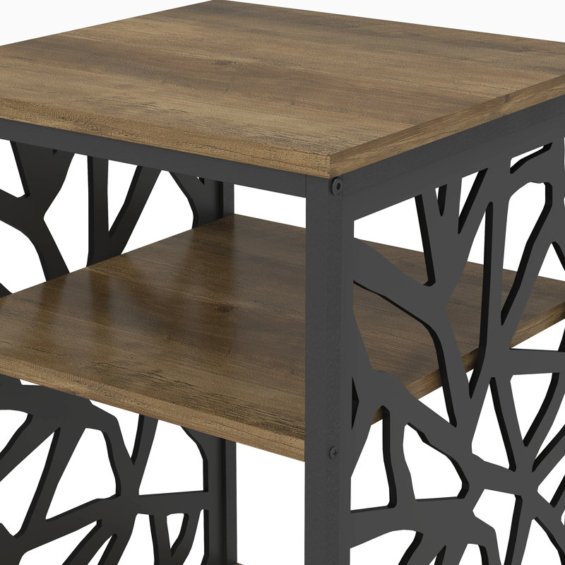 Candance Side Table with Storage