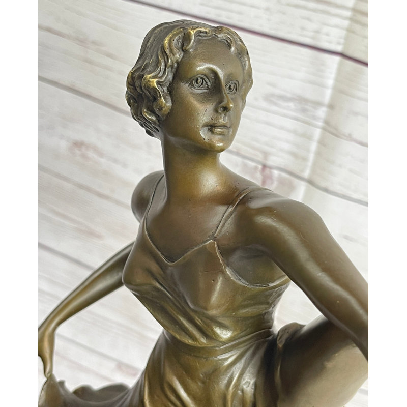 Figurine en bronze Troye Bruno Zach
