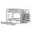 Bunk Bed With Trundle-1085384840