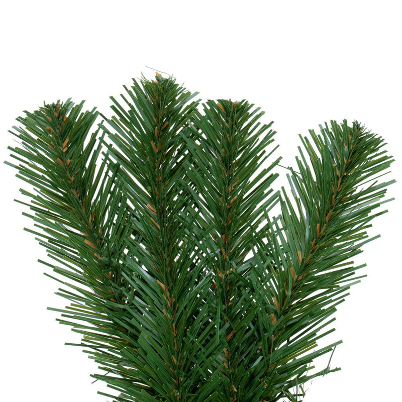 Charlton Home® 36" Deluxe Sequoia Pine Artificial Unlit Teardrop with 123 Realistic PVC Tips