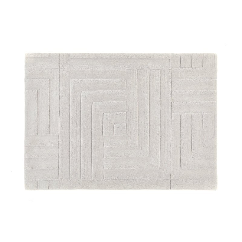 Caralie Abstract Hand Woven Area Rug, Rectangle 160 x 230cm