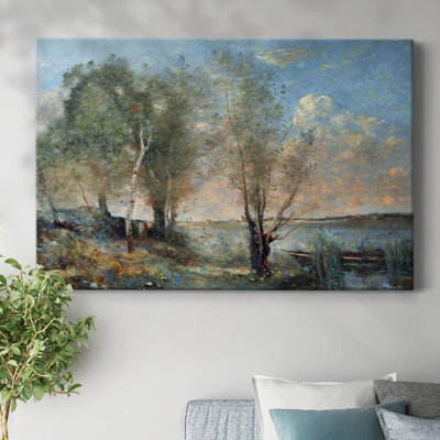 Among the Reeds-Gallery Wrapped Canvas