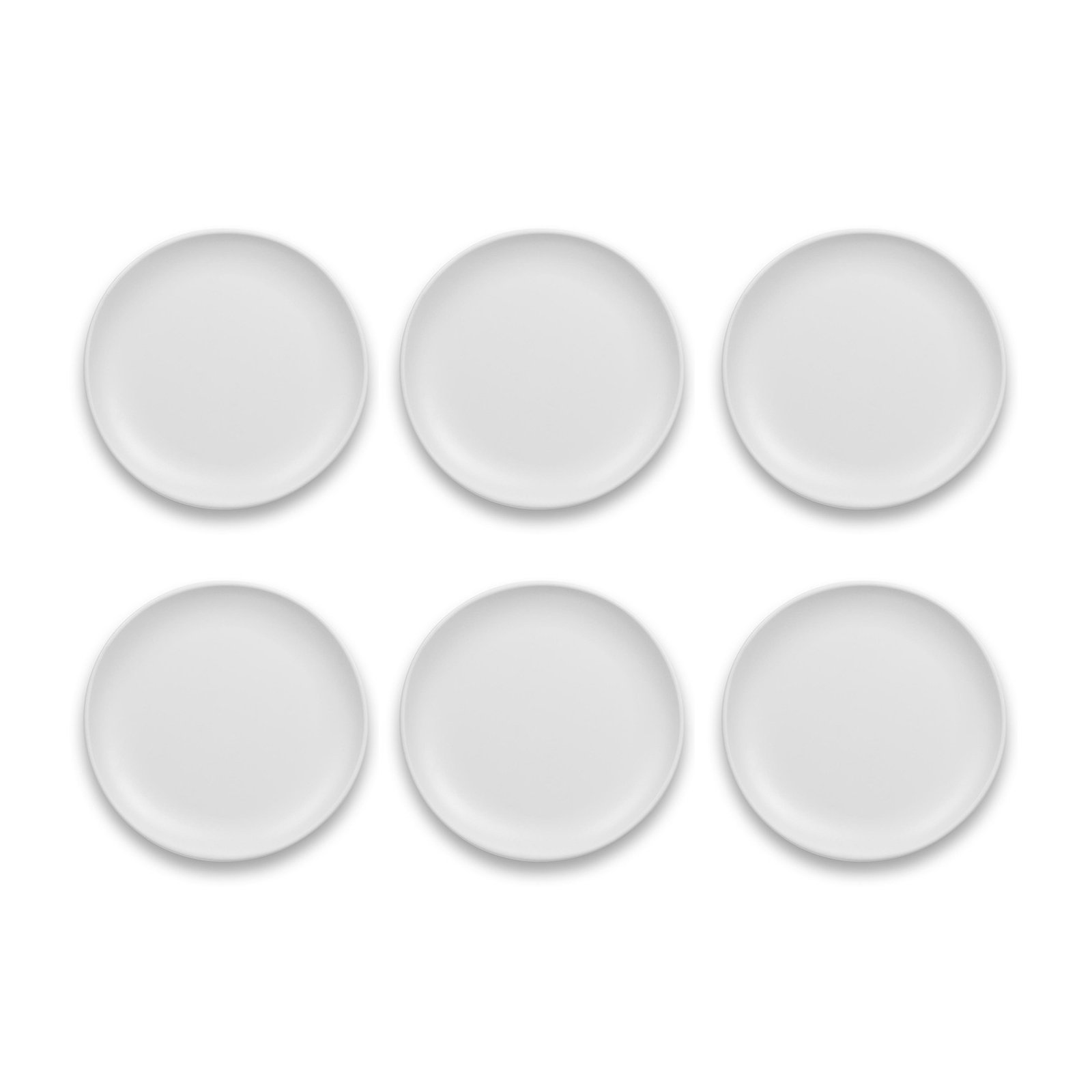 Laya Matte Coupe Melamine Salad Plate
