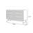 Rope Woven Metal Buffet Table